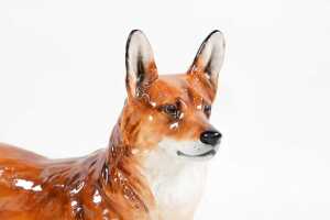 Royal Doulton porcelain Pembroke Welsh Corgi dog figure - 2