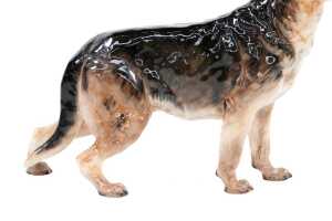 Royal Doulton 'Benign of Picardy' champion German Shepherd porcelain figure - 3