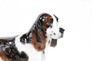 Royal Doulton porcelain Springer Spaniel dog figure - 2