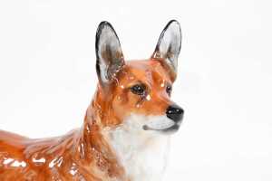 Royal Doulton porcelain Pembroke Welsh Corgi dog figure - 2
