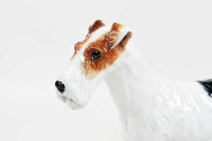 Royal Doulton porcelain Wired Haired Fox Terrier dog figure - 2
