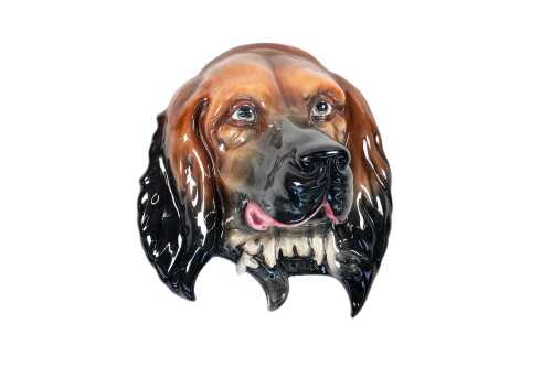 Beswick 'Red Setter' ceramic dog plaque