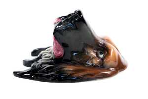 Beswick 'Red Setter' ceramic dog plaque - 2