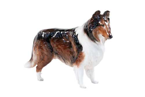 Royal Doulton porcelain Collie dog figure