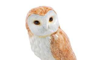 Beswick 'Barn Owl' porcelain bird figure - 2