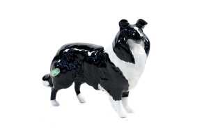Beswick 'Border Collie' porcelain dog figure