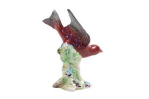 Beswick 'Red Tanager' porcelain bird figure - 4