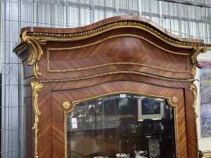 19th century French kingwood display cabinet - 2
