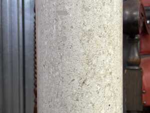 Cream marble pedestal - 4