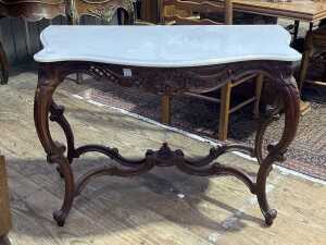 French style console table
