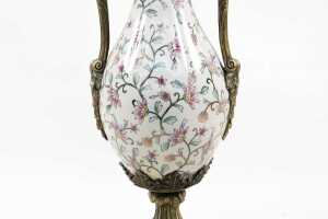 French style ceramic baluster vase - 2