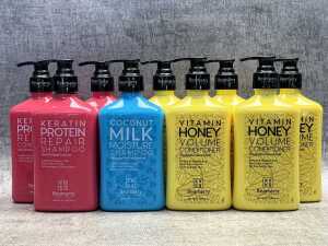 Group of Beamarry haircare products