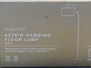 Cooper & Co. Astrid hanging floor lamp. RRP $126 - 2