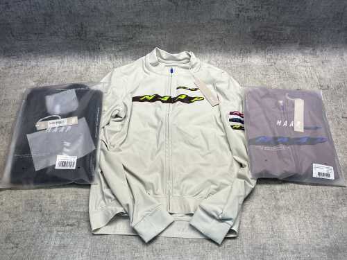 Three MAAP Women's cycling tops size L