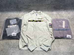 Three MAAP Women's cycling tops size L