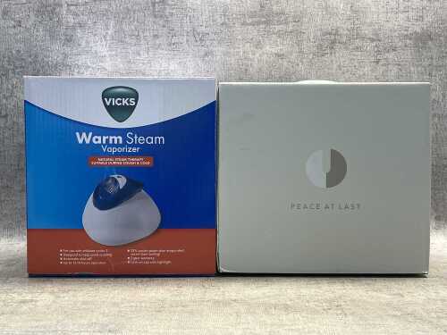 Vicks Vaporiser & HiZoo massage pillow
