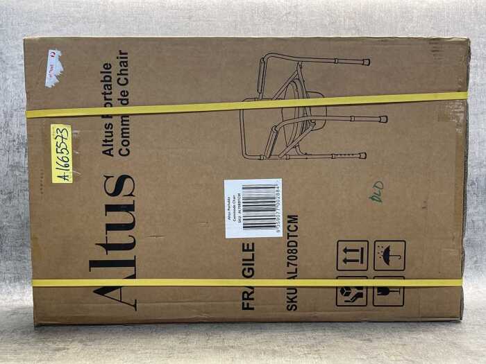 Altus portable commode chair