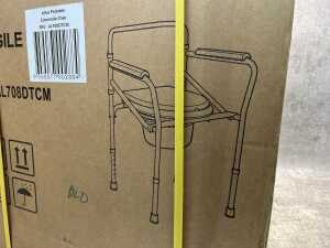 Altus portable commode chair - 2