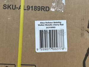 Altus Rollator mobility walker. Online price $149 - 3