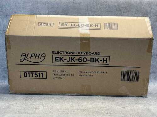 Alpha electronic keyboard