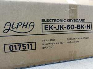 Alpha electronic keyboard - 2