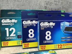 Group of Gillette products - 2