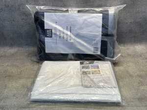 Two outdoor tarps