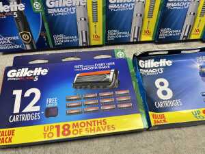 Group of Gillette products - 3