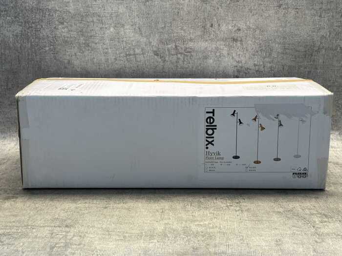 Telbix Hyvik floor lamp. RRP $139