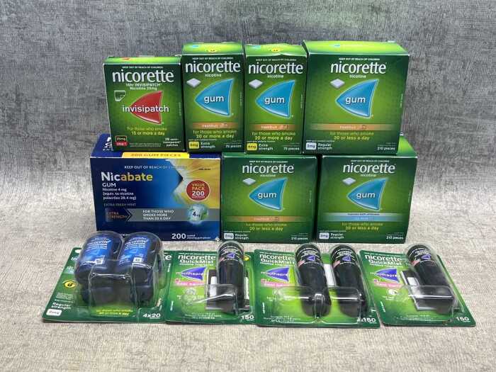 Group of smoking cessation products