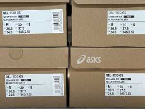 Four pairs of Asics Gel-1130 GS size US 6 Men's - 4