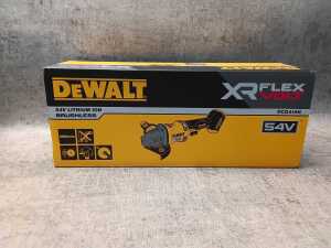 DeWALT XR Flex Volt 54V Lithium Ion Brushless 125mm Angle Grinder. RRP $249