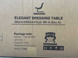 Alfordson Elegant dressing table (Box A) - 2