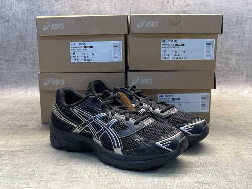 Four pairs of Asics Gel-1130 GS size US 5, 6 & 7 Men's