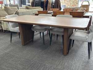 Gainsville modern-style seven-piece dining suite - 3