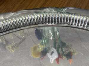 Large English silver-plated tray - 3