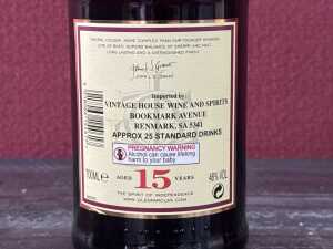 Glenfarclas 15yo Scotch whisky in original packaging - 4