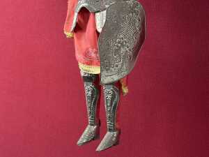 Traditional Sicilian knight in armour marionette - 3