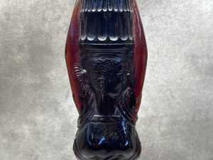 Chianti wine in figural shaped glass bottle - 3