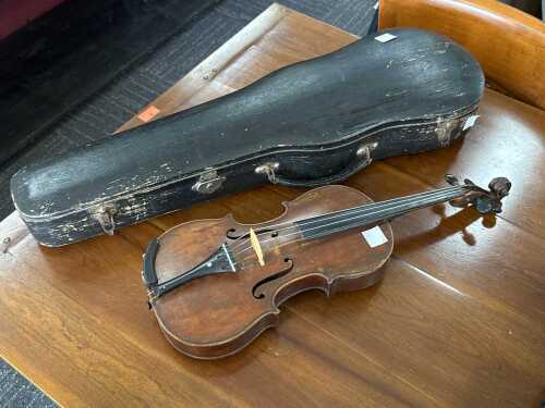 Antique French violin, Chanot model