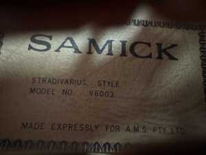 Samick violin in Stradivarius style - 4