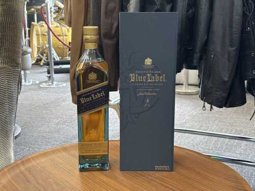 Johnnie Walker Blue Label blended Scotch whisky in presentation box