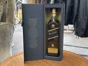 Johnnie Walker Blue Label blended Scotch whisky in presentation box - 4