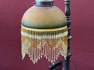 Pair of Art Deco style bridge arm table lamps - 2