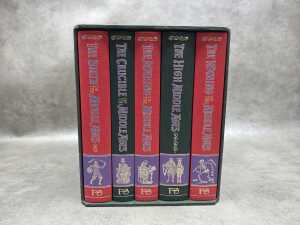 The Story of the Middle Ages Folio Society five-volume set in slipcase