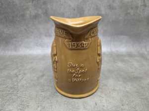 1934 Hoffman Ware Melbourne Centenary ceramic commemorative jug - 2