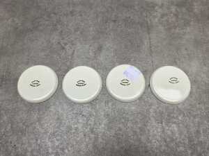 Four Greek hand-painted enamel trinket dishes - 4