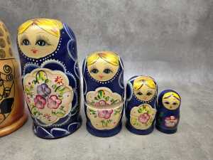 Two Matryoshka Russian nesting dolls - 2