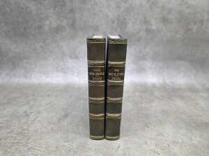 Two antique calf-bound Rudyard Kipling books