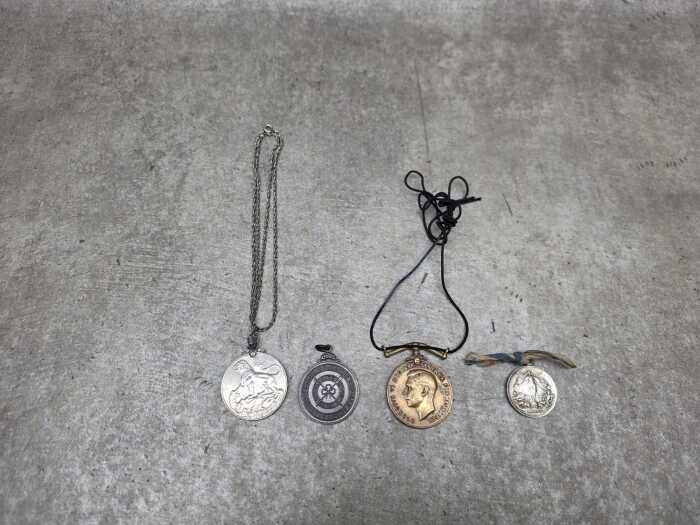 Group of medals